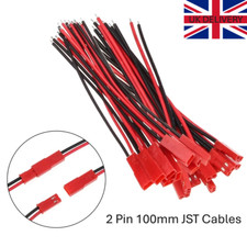 1-10 Pairs 2 Pin JST Plug