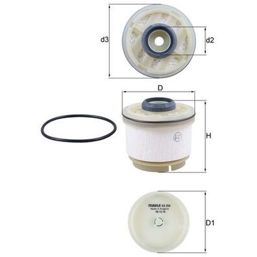 Fuel filter for - fuel, /