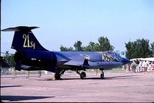 Original colour slide F-104S Starfighter MM6716/53-21 of 53 Stormo Italian AF