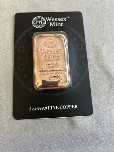 Wessex mint 5oz cast copper - wessex,