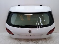 2016 PEUGEOT 308 5 Door Hatchback White Bootlid / Tailgate 2013-2021
