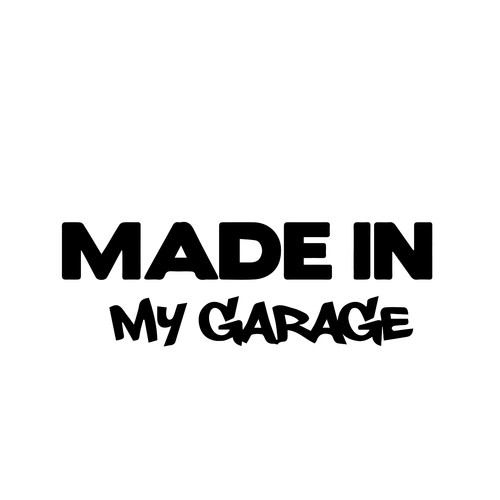 Made garage jdm - garage, decal