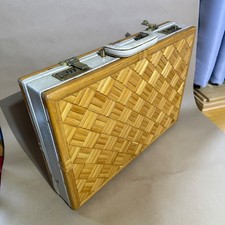 Vintage Woven Wood Bamboo