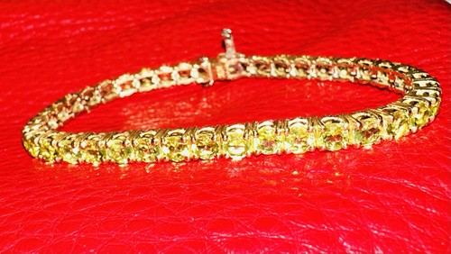 Vintage peridot tennis - peridot,