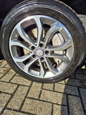 OEM Mercedes Benz C-Class 17" Alloy Wheels Set of 4 Tyres 225/50 R17 & 245/45
