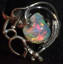 NATURAL MULTICOLOR FIRE OPAL