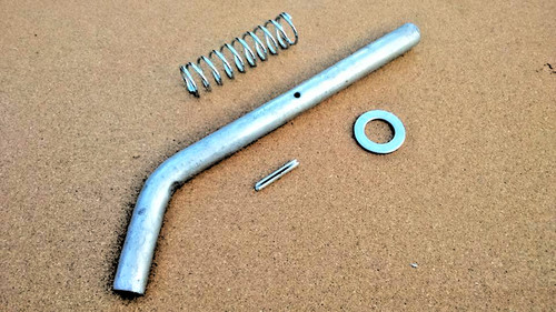 Spring bolt for - , metal