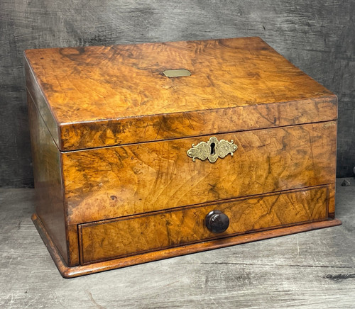 Antique walnut stationery - walnut,