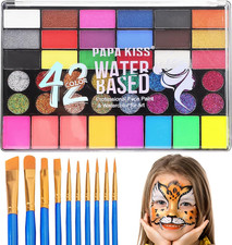 Face Painting Kit, 42 Vibrant