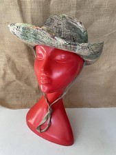 Vintage Decorative Cowboys and Indians Hat With map Decoration