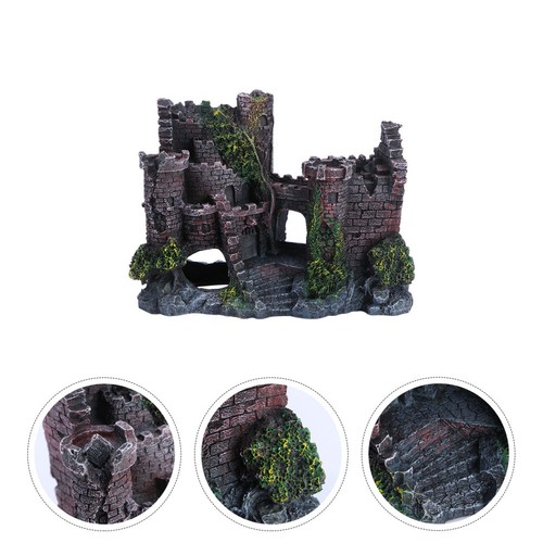 Fish castle large aquarium - castle,