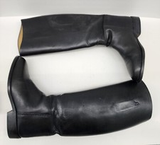 SERGIO GRASSO FIELD RIDING BOOTS BLACK LEATHER Womens Size 9 us / 40 + 1 