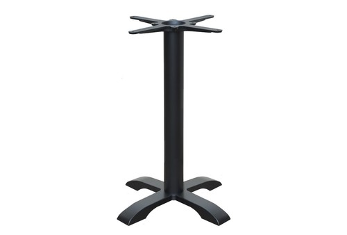 Black premium cast iron table - black,