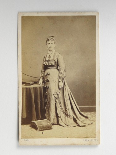 Victorian woman portrait cross - victorian,