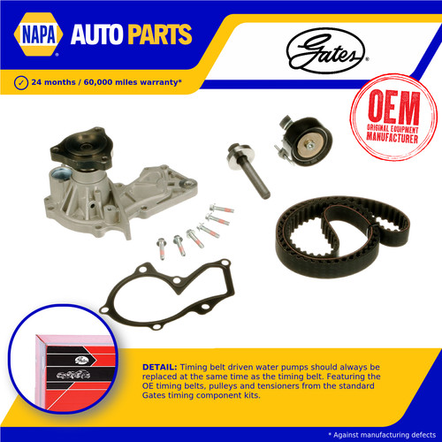 Timing belt water pump - timing,