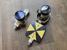 Pentax Total Station Surveying Prisms & Mounts with Target Plates Bundle MP27