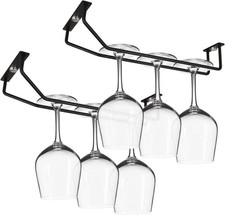 10.8 Inch Black Wine Glass