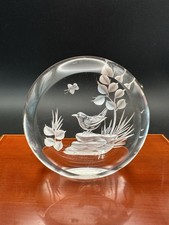Vintage Lucite Reverse Carved