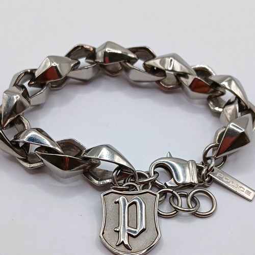 Police silver curb - police,