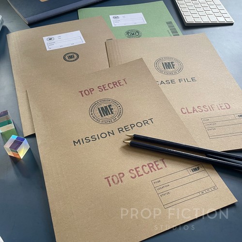 Movie prop top secret imf - prop,
