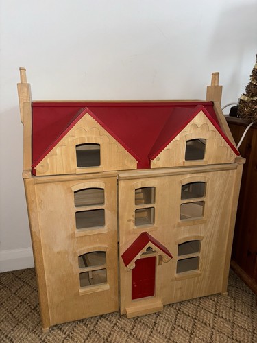 Pintoy wooden dolls - wooden, house/