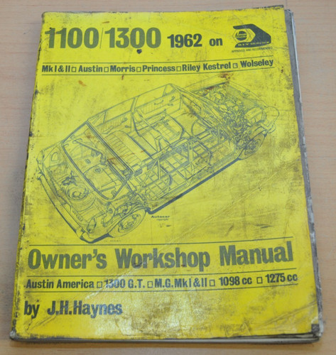 Blmc 1100 1300 - 1100, 1962