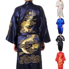 Fashion Men Bathrobe Sleepwear