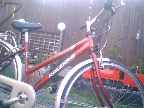 Ladies vintage raleigh bike - ladies,
