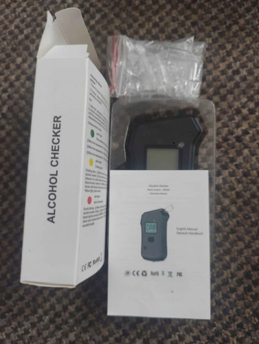 Digital breath alcohol tester - digital,