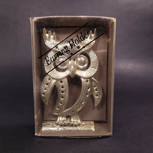 Owl earring tree stand - owl, holder