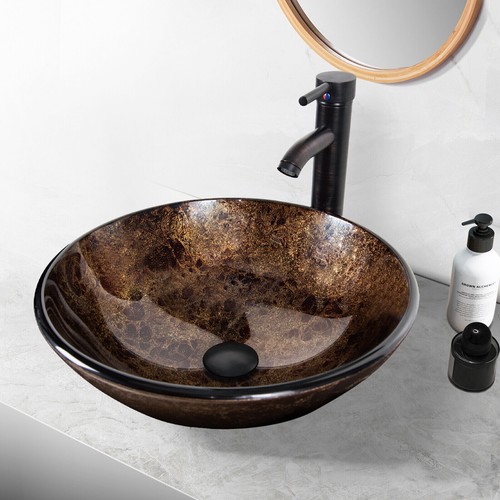 Bathroom basin tempered glass - tempered,