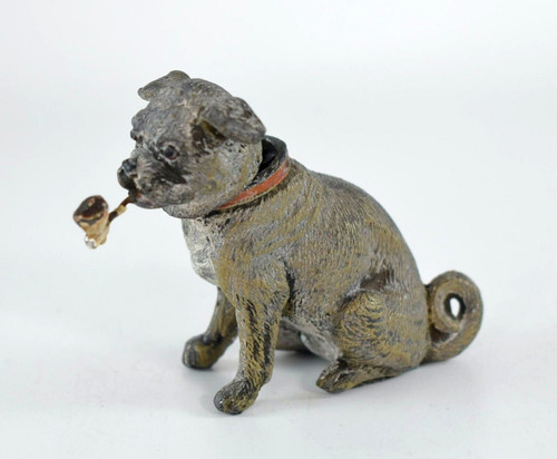 Rare antique cold painted - rare,