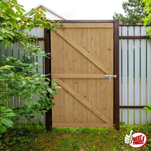 Wooden garden gate outdoor - wooden,