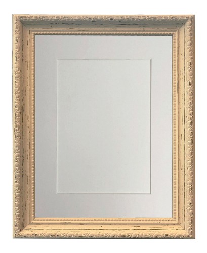 Shabby chic distressed white - shabby,