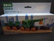 BRIO Clever Crane Wagon 33698