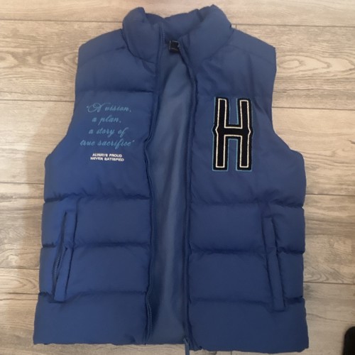 Hoodrich blue puffer gilet - hoodrich,