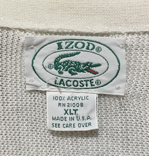 Vintage izod lacoste white - vintage,