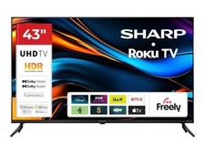 Sharp 43" 4K Ultra HD Roku TV