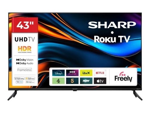 Sharp ultra hd roku - 43", tv