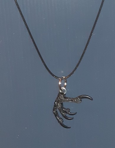 Genuine claw pendant with - claw,