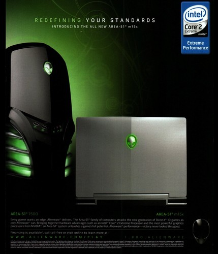 Alienware area m15x 7500 - alienware,