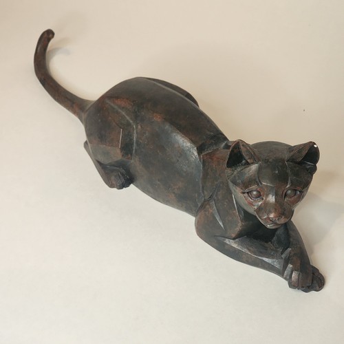 Border fine arts cubist walnut - arts,