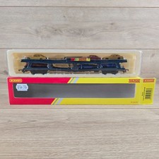 Hornby R6423 Car Transporter with Six Cars Boxed Complete OO Gauge Excellent