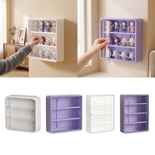 Wall mount showcase dustproof - wall,