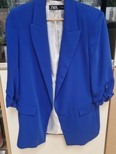 Zara Royal Blue Blazer Summer