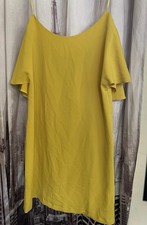 Zara Size M BNWT Dress Mustard