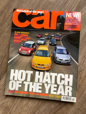 CAR Magazine October 2001 - Hot Hatch of the year Rolls-Royce VW Golf 306 Rallye