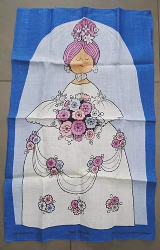 Vintage belinda lyon tea - tea, towel
