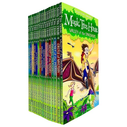 Magic tree house series - house, books