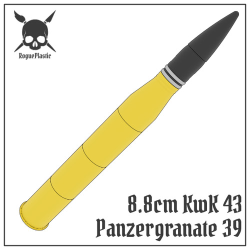 8cm panzergranate kwk 43 - 39,